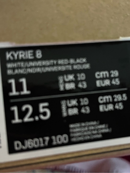 Nike Kyrie 8 White University Sneakers, Kyrie Irving main image 8